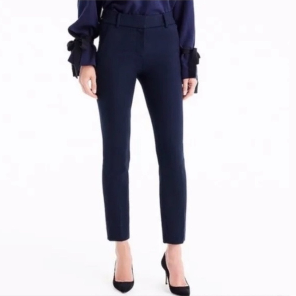 J. Crew Cameron Four Season Crop Suit Trouser Pants